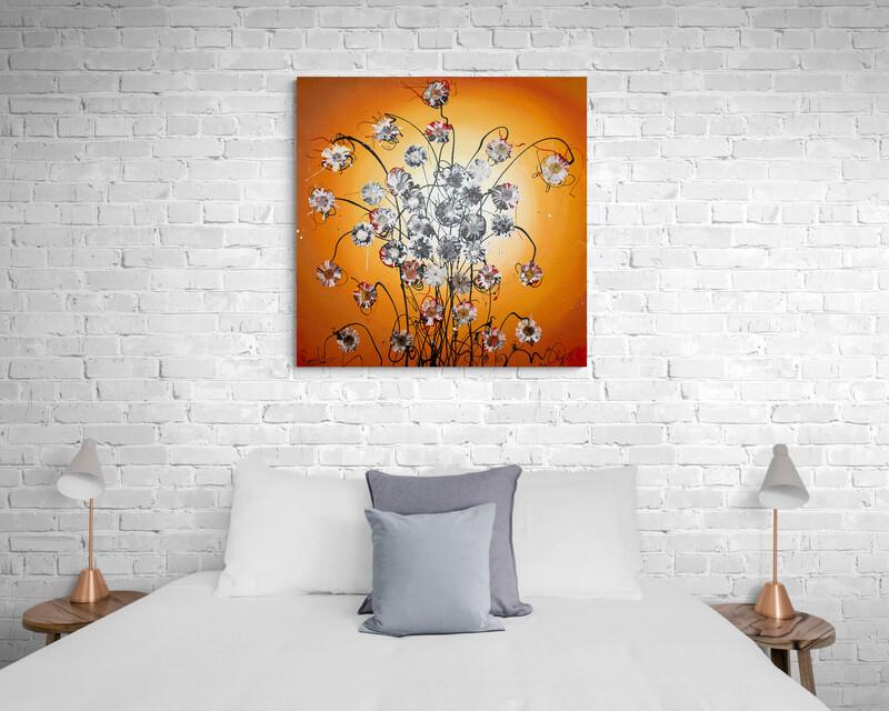 'Wild Flowers' | 90x91cm