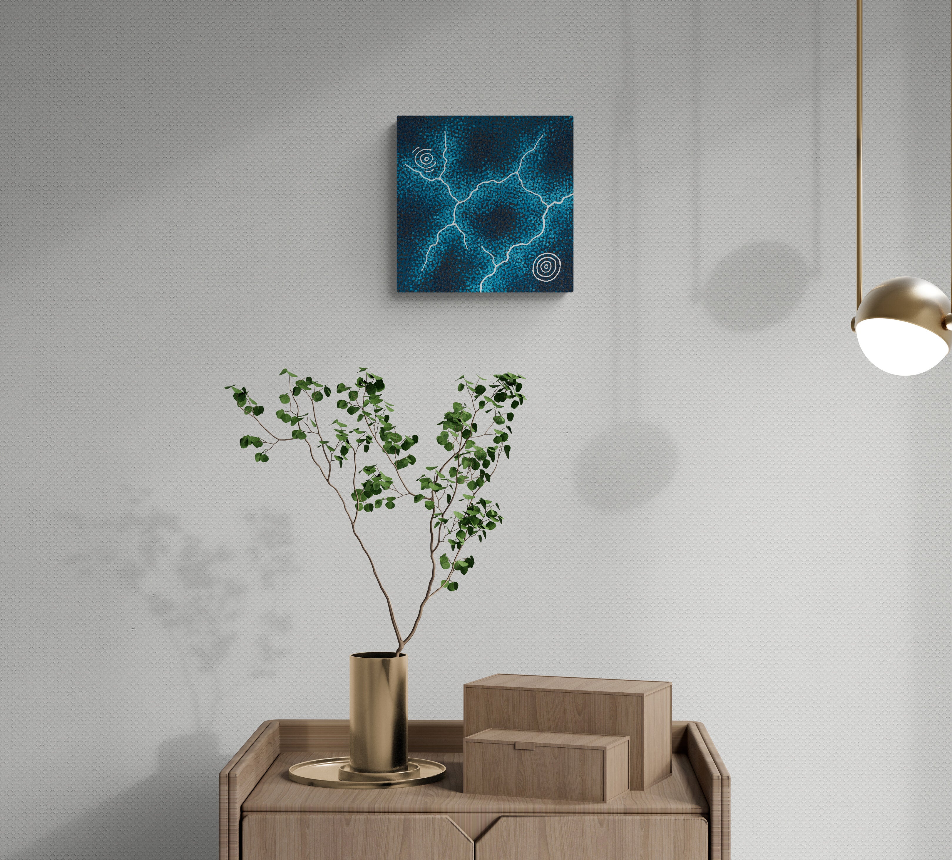 'Earth Images' | 30x30cm