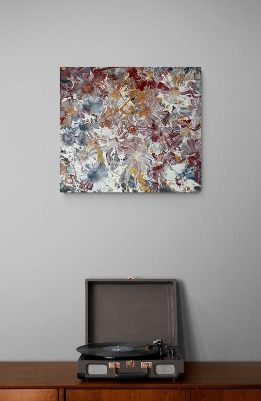 'Wild Fields' | 45x40cm
