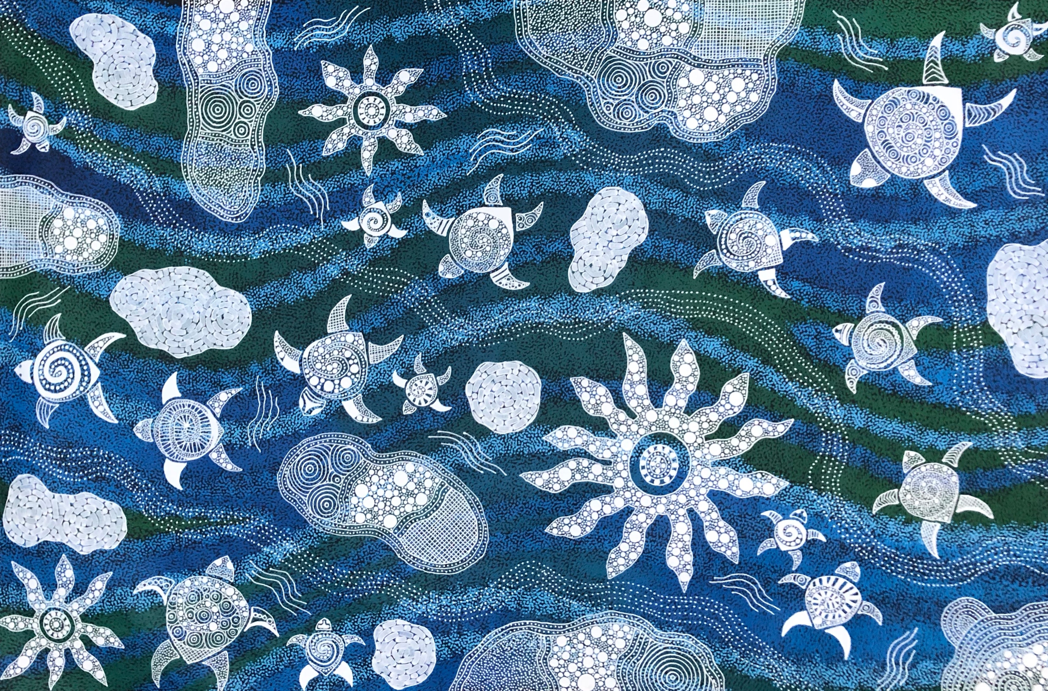 'Turtle' | 130x130x35cm