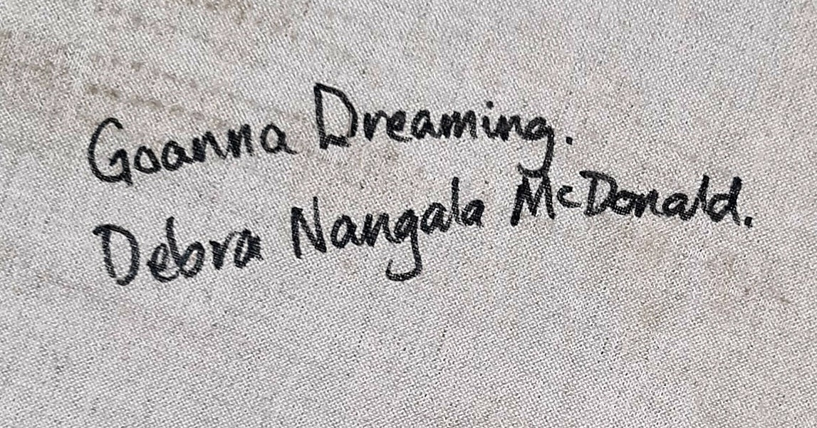 'Goanna Dreaming' | 160x99cm