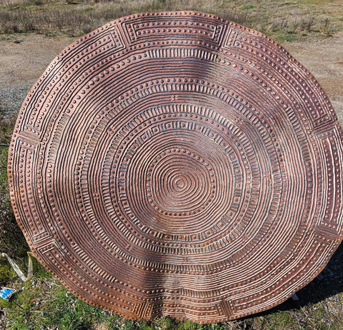 'Language of the Earth I' | 120x120x10cm