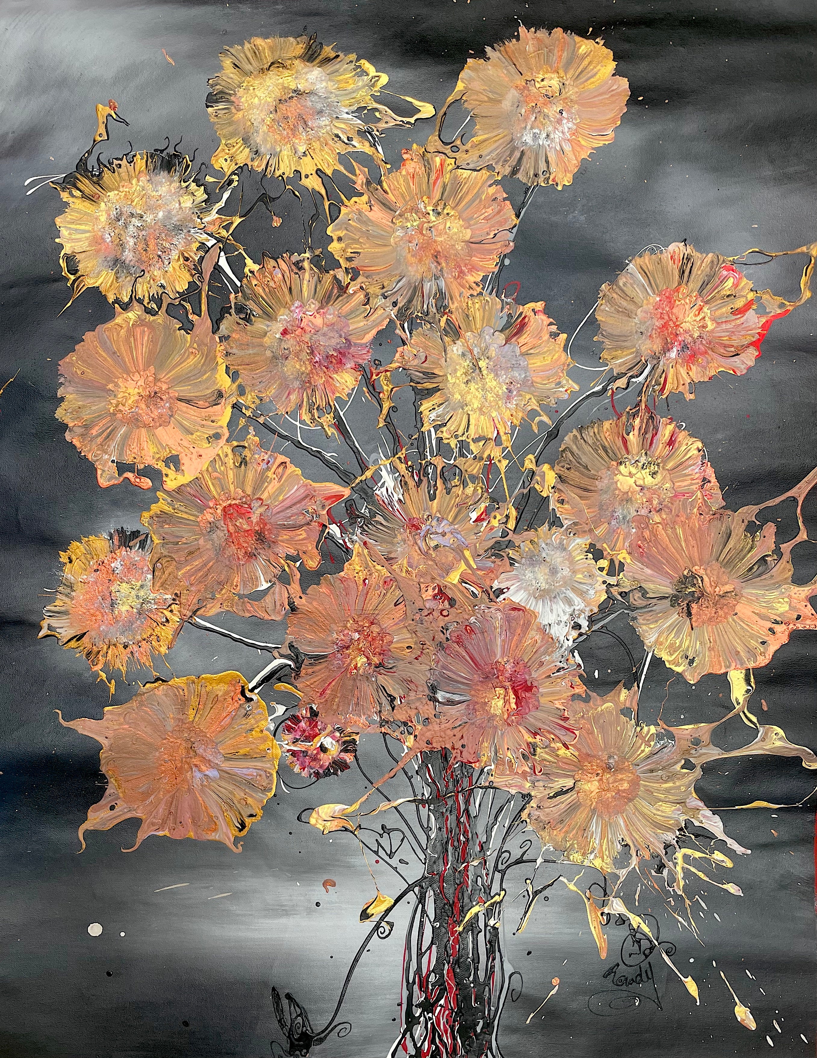 'Wild Flowers' | 100x76cm