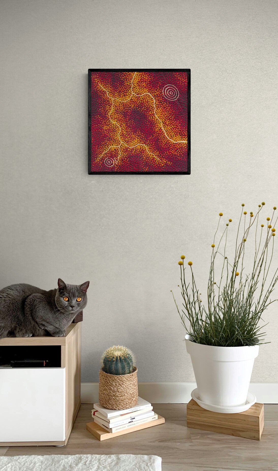 'Earth Images' | 31x30cm
