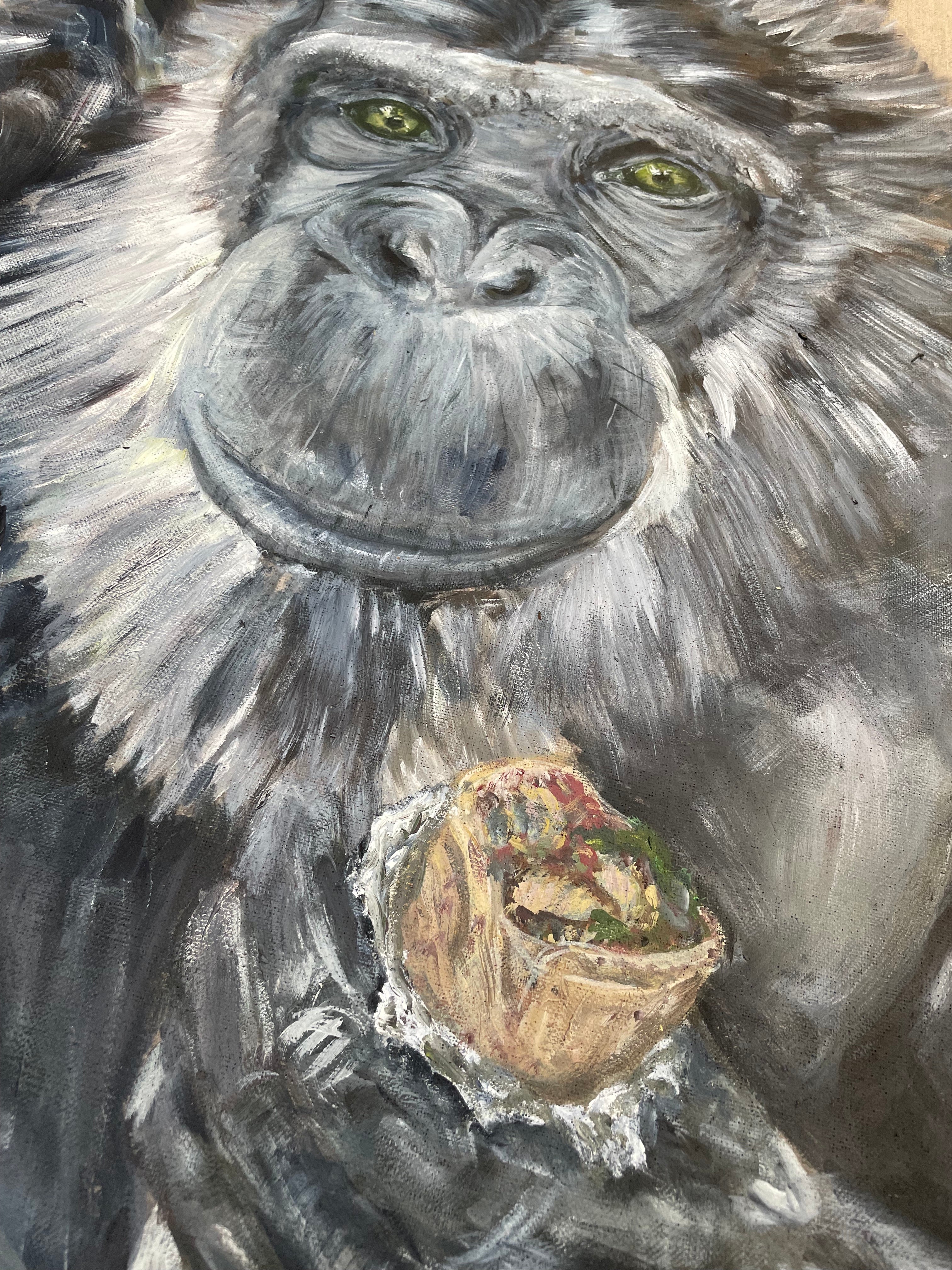 'Contactless Delivery Cam' | 120x90cm