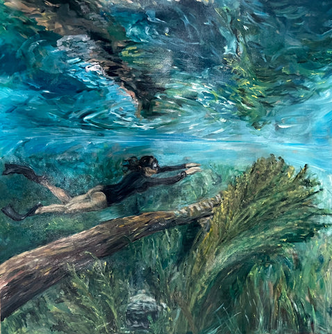 'Flow' | 75x75cm