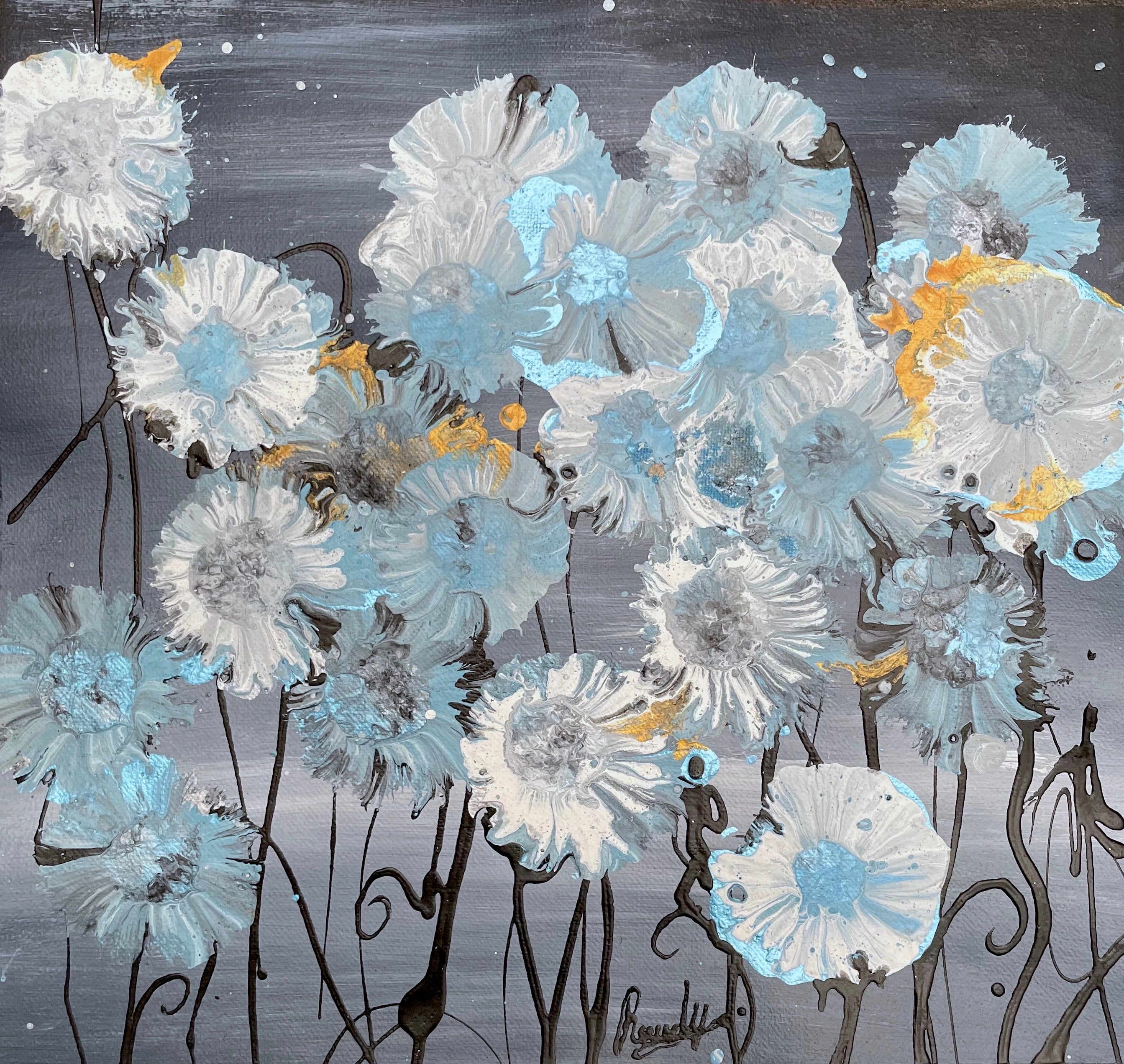 'Wild Flowers' | 29x31cm