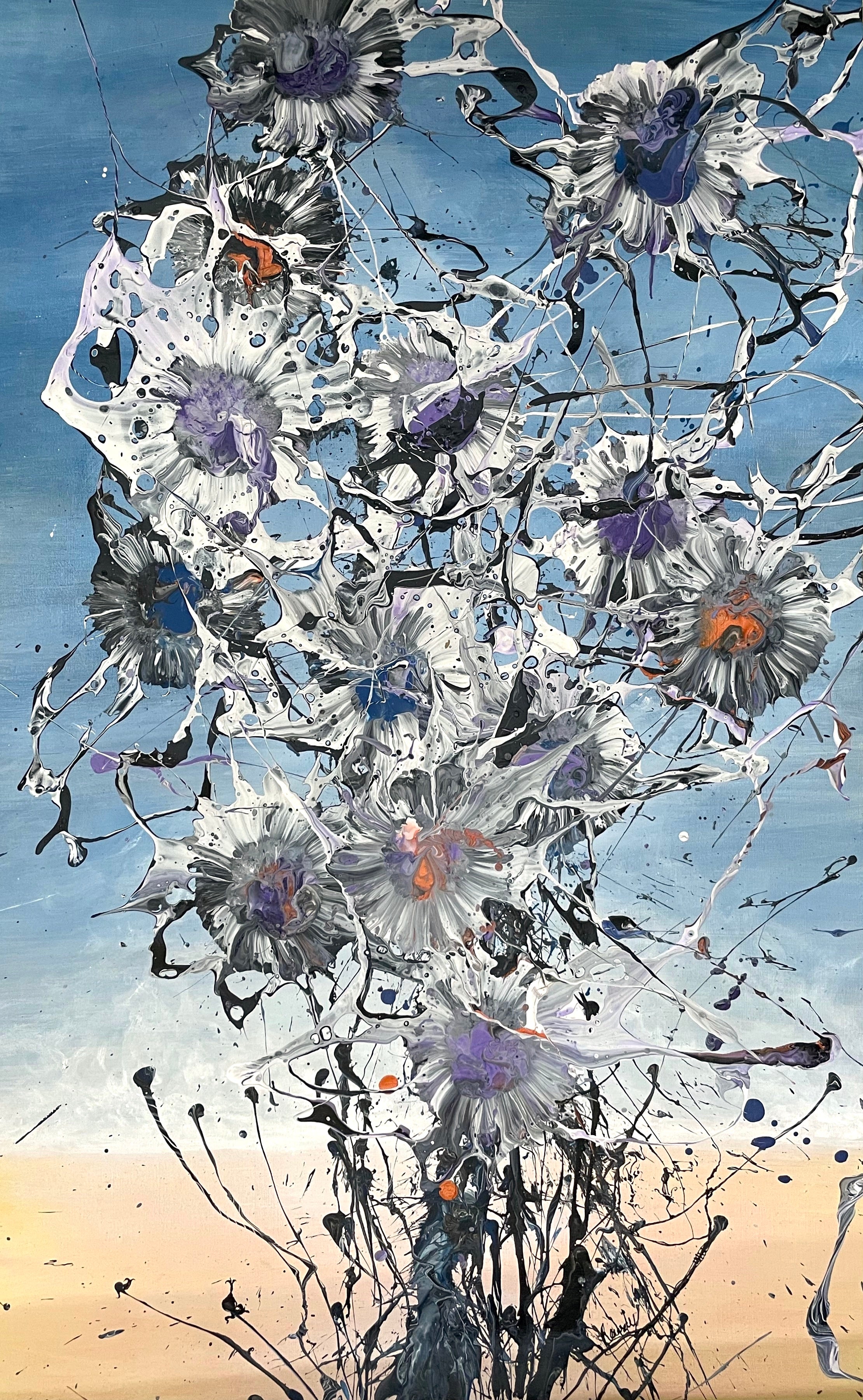 'Wild Flowers' | 100x61cm