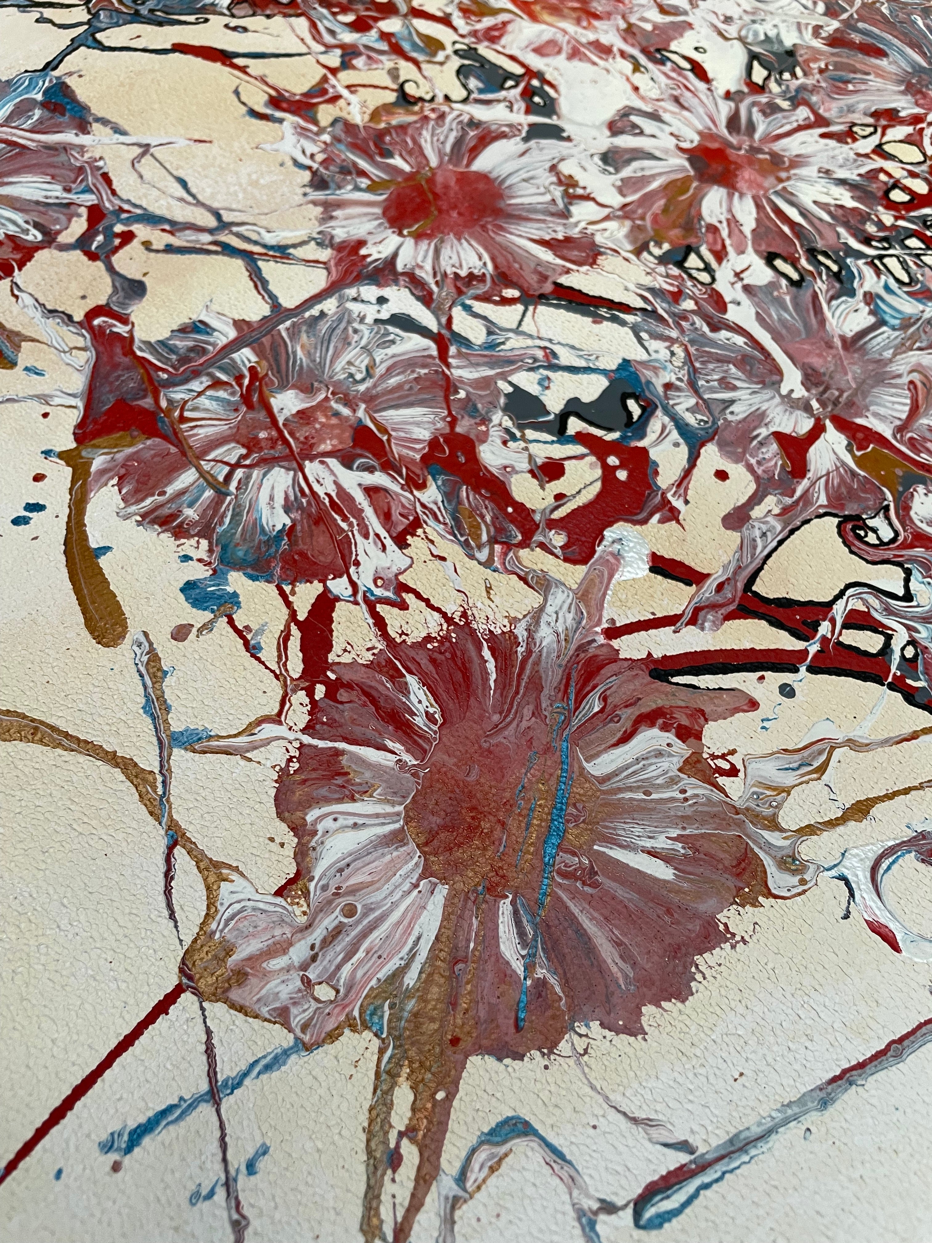 'Wildflowers' | 75x75cm