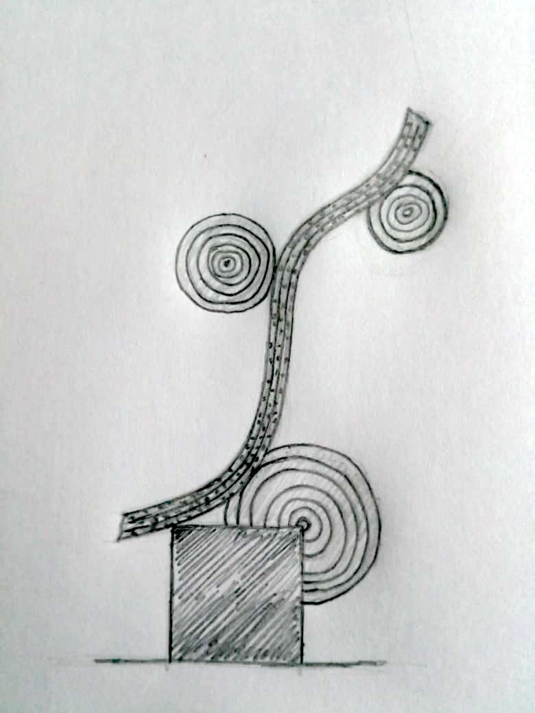 'My Country | 220x110x30cm