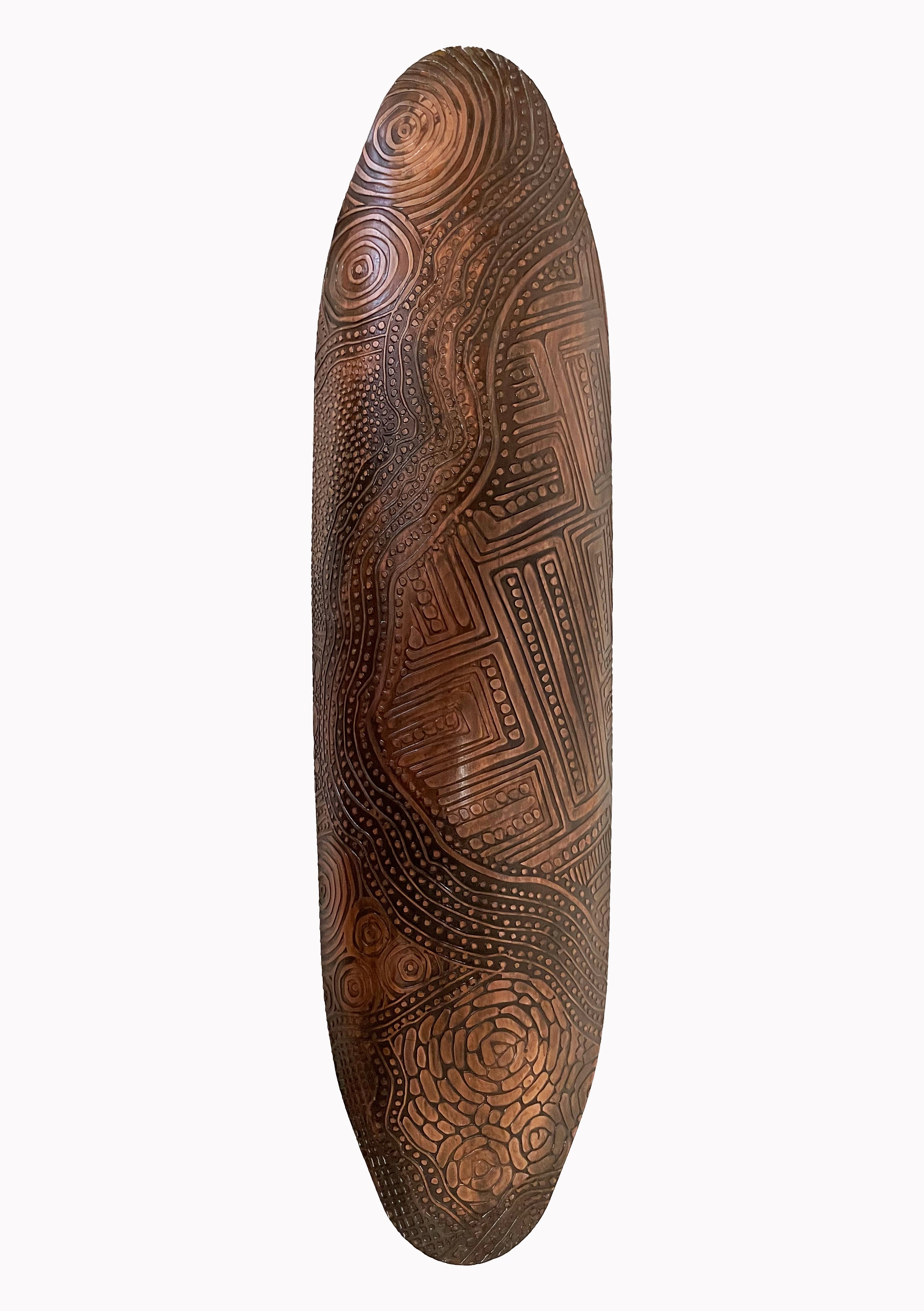'My Country's Story' Coolamon | 60x17x7cm