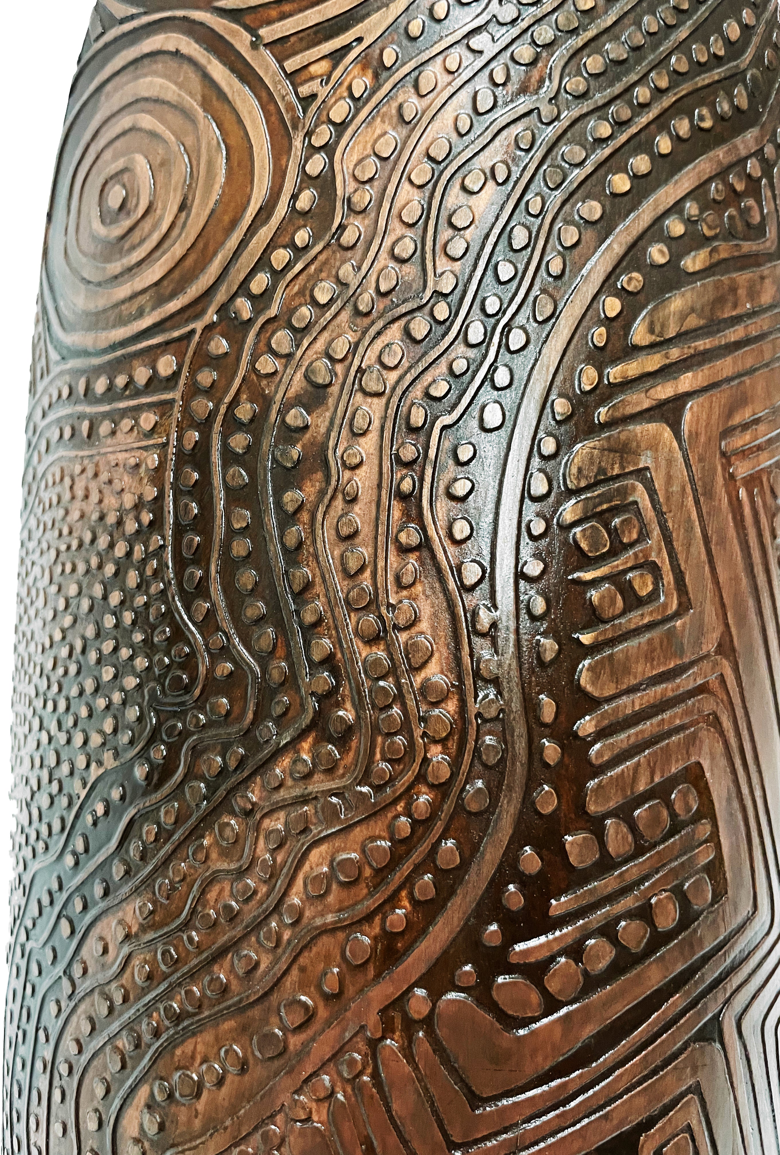 'My Country's Story' Coolamon | 60x17x7cm