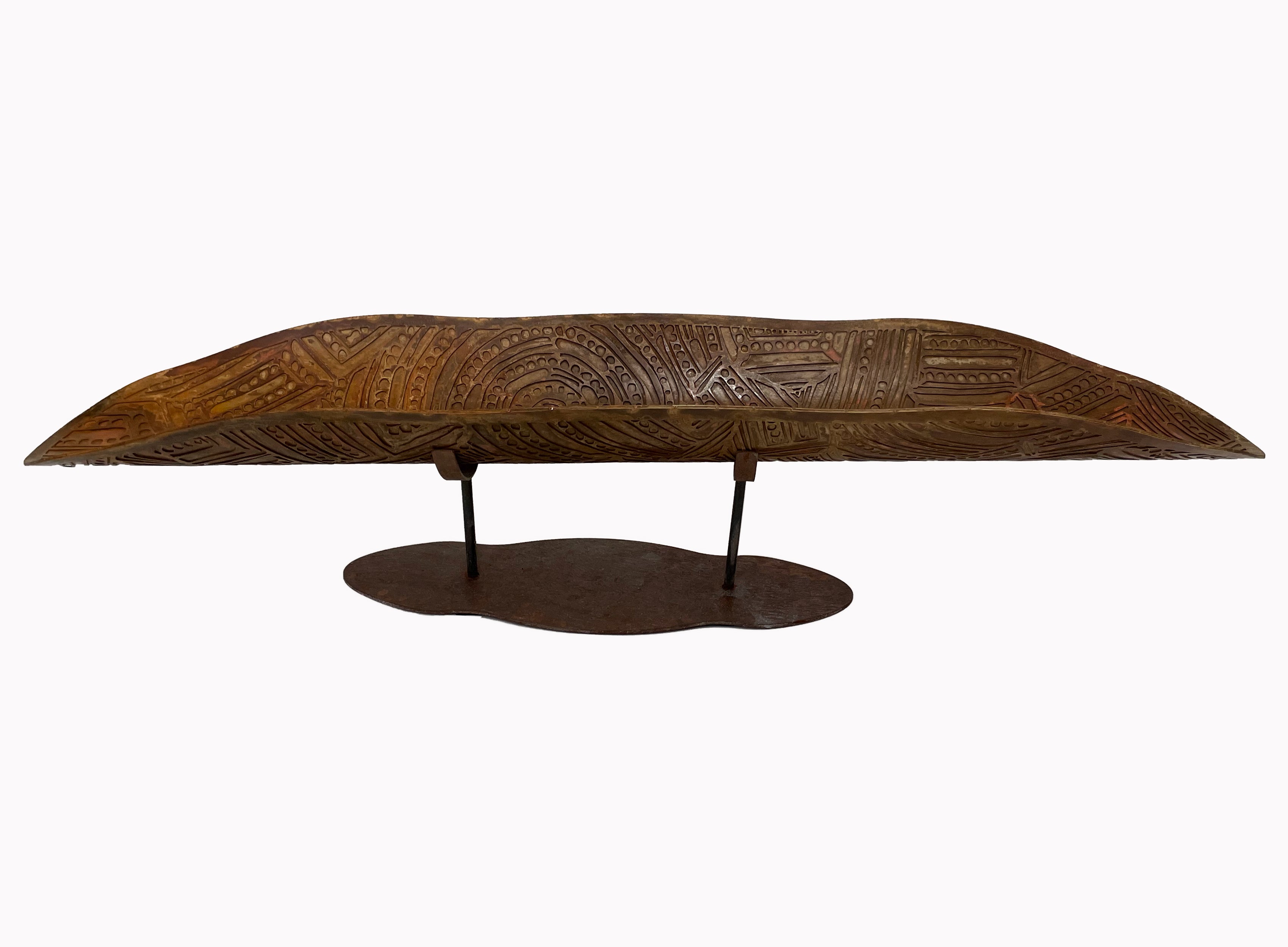 'Language of the Earth' Coolamon | 89x20x7cm