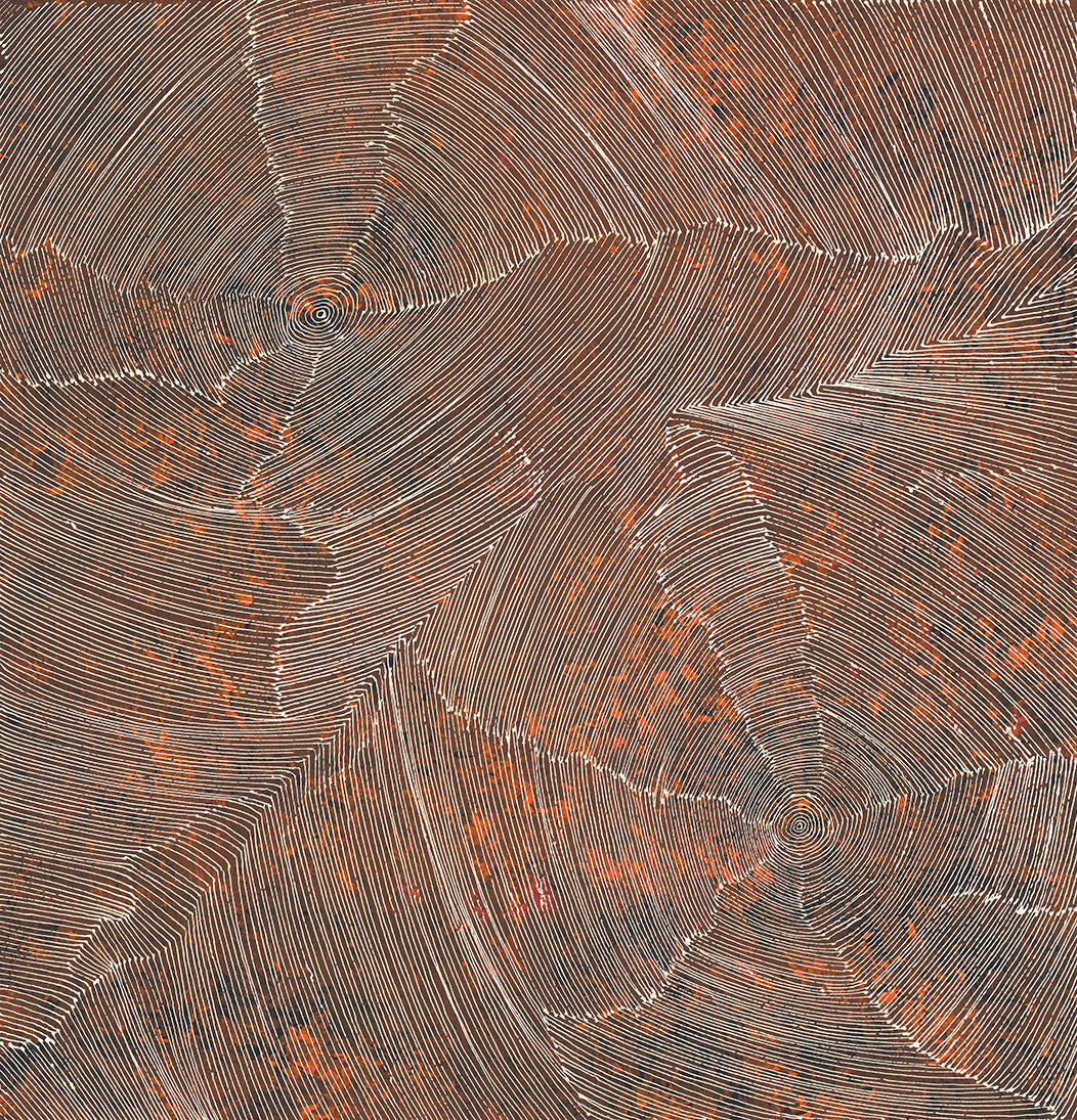 'Ngurra-Fire Break' | 45x40cm